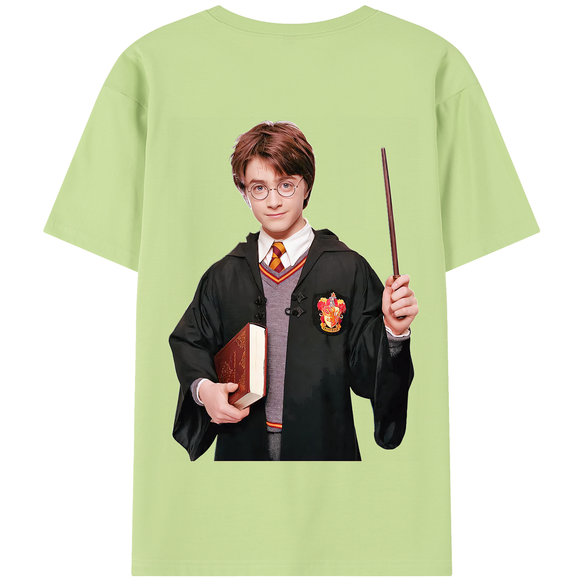 （画像用） Harry Potter ハリー・ポッターシリーズ 綿100％半袖Tシャツ（背面プリント）